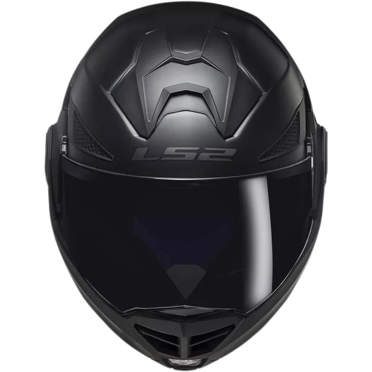 Capacete LS2 FF901 Advant X Articulado Monocolor Preto Fosco